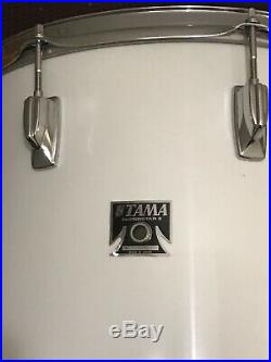 Rare (White) TAMA Vintage Superstar 4pc. Drum Set (12/13/16/22)