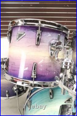 Remo 4pc Mastertouch Drum Kit Set 22/16/13/12