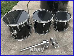 Remo Mastertouch Acousticon R 4 piece drum set shell pack with pearl bass spurs