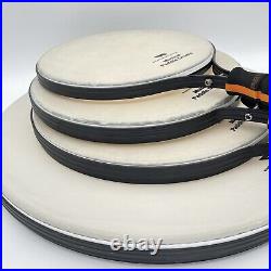 Remo Paddle / Hand Drum Set of 4 Woodstock Percussion, Inc. 22 16 14 12 inches