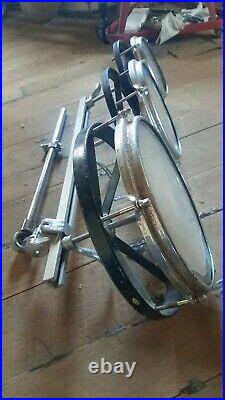 Remo ROTO TOM set 6, 8, 10 Drum. Mounted but no stand
