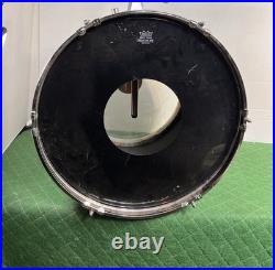 Reuther 20 Silver BASS DRUM Percussion See Details as is
