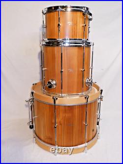 Ricardo Parra 3-Piece Stave Wood Drum Set 20,14,12 Made In Venezuela 2016