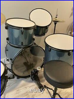 Rise by Sawtooth Full Size Student Drum Set with Hardware And Cymbals