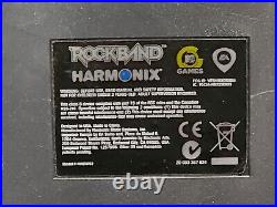 Rock Band Harmonix Wireless Drum Set NWDMS2 with Foot Pedal & Fender Guitar