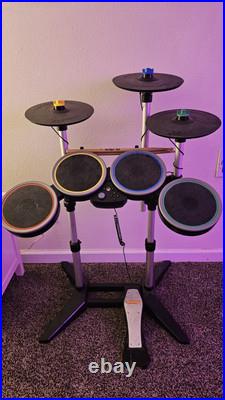 Rockband 4 Wireless Drum Set and Pro Cymbals for Xbox One. 100% Functional