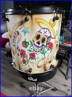 Rockett Drum Works Dia De Los Muertos Drum Set