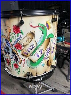 Rockett Drum Works Dia De Los Muertos Drum Set