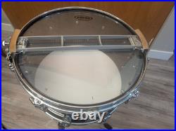 Roger Liston's Custom 7x14 Steel Snare Drum By Funky Primer Co-Author