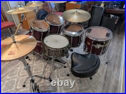 Roger Liston's Premier Signia 6-Piece Funk Kit A Piece of Drumming History