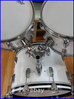 Rogers 4-Piece Drum Kit with 12, 13 and 16 Toms and 22 Kick Drum Rogers 4-Piece Drum Kit with 12, 13 and 16 Toms and 22 Kick Drum