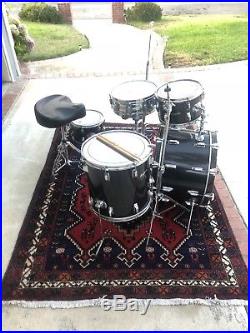 Rogers 5 Piece Drumset With Dynasonic Snare Drum Sept 1972 Fullerton Ca USA