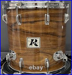 Rogers Big R KOA Wrap 5 Piece Drum Set 12 13 14 Toms / 16 Floor & 22 Bass Rogers Big R KOA Wrap 5 Piece Drum Set 12 13 14 Toms / 16 Floor & 22 Bass