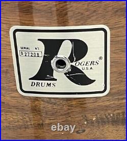 Rogers Big R KOA Wrap 5 Piece Drum Set 12 13 14 Toms / 16 Floor & 22 Bass Rogers Big R KOA Wrap 5 Piece Drum Set 12 13 14 Toms / 16 Floor & 22 Bass
