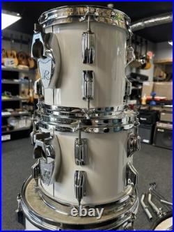 Rogers Big R New England White Drum Set Kit 8/10/12/13/14/15/16/22 & Cases #2644