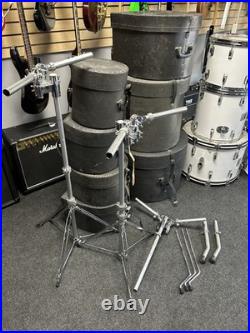 Rogers Big R New England White Drum Set Kit 8/10/12/13/14/15/16/22 & Cases #2644