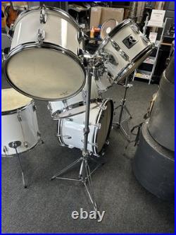 Rogers Big R New England White Drum Set Kit 8/10/12/13/14/15/16/22 & Cases #2644