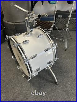 Rogers Big R New England White Drum Set Kit 8/10/12/13/14/15/16/22 & Cases #2644