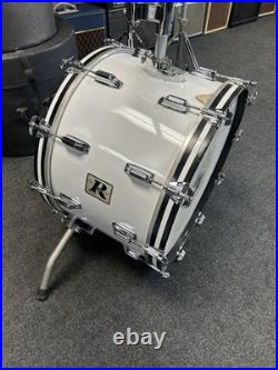 Rogers Big R New England White Drum Set Kit 8/10/12/13/14/15/16/22 & Cases #2644