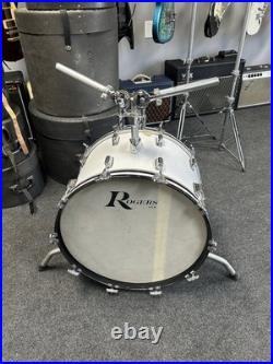 Rogers Big R New England White Drum Set Kit 8/10/12/13/14/15/16/22 & Cases #2644