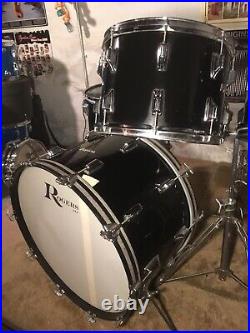 Rogers Black Drum Set