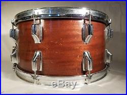 Rogers CENTURY 8 X 15 snare drum Mahoghany Wood Dayton era for drumset