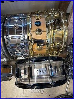 Rogers Drum 60's Vintage Dynasonic Maple 5x14snare Drum Set Rare Dont Miss Out