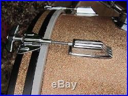 Rogers Holiday Buddy Rich Headliner Drum Set 12 16 20 Champagne Sparkle 1967
