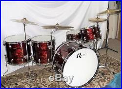 Rogers Holiday Drum Set 69-72 Red Onyx Pearl. Start 2018 in style. 10% DROP