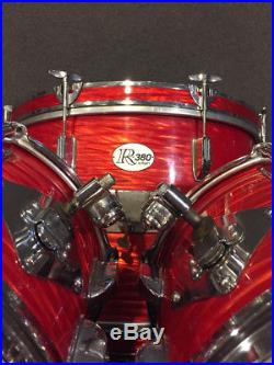 Rogers R380 4 Pc 12,13,16,22 Drum Set Kit Red Oyster $649.99