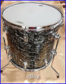 Rogers Top Hat Vintage Drum Kit, Beautiful Matching Set, Early 1960's