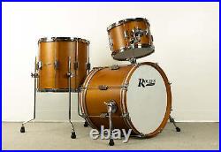 Rogers Tower Fruitwood Satin 14x19 8x12 and 14x14 Drum Set