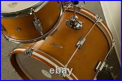 Rogers Tower Fruitwood Satin 14x19 8x12 and 14x14 Drum Set