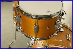 Rogers Tower Fruitwood Satin 14x19 8x12 and 14x14 Drum Set