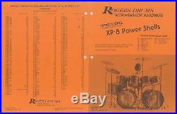 Rogers XP-8, Professional Drum set