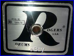 Rogers XP-8 drum set 4 pc Midnight Mist