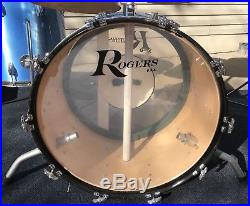 Rogers XP8 Big R Blue Mist Concert Set 100% Original 1970s 80s 6 Piece Set