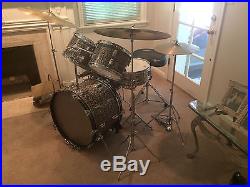 Rogers/Zildjian Drum Set with traveling cases. Buddy Rich Holiday from the 1970s