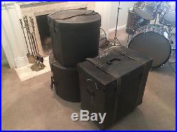Rogers/Zildjian Drum Set with traveling cases. Buddy Rich Holiday from the 1970s