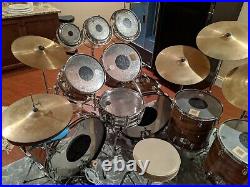 Rogers drum set / kit 1972 owned for over 40 years excellent