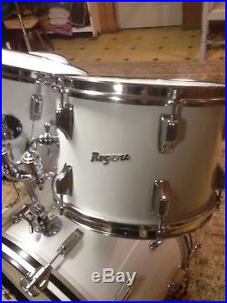 Rogers early 70's Powertone 4 Piece Drumset New England White- new price