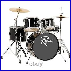 Rogue RGD0520 5-Piece Complete Drum Set Black Rogue RGD0520 5-Piece Complete Drum Set Black