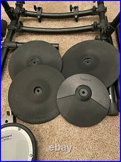 Roland Electric Drum Set, TD-15KV, PLUS EXTRAS