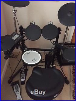 Roland Electronic Drumset and Simmons Amp