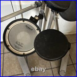 Roland Hd-1 Electronic V-Drum Kit Full Tested Working Complete Set