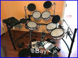 Roland TD-10 Electronic Drum set Percussion Sound Module With Extras