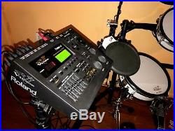 Roland TD-10 Electronic Drum set Percussion Sound Module With Extras