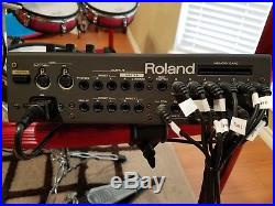 Roland TD-10 Red V-drum Complete Set Excellent Condition