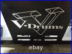 Roland TD-10 V-Drums Electronic Drum Set FD-7 KD-120 2X PD-100 3X PD120 3X CY-8