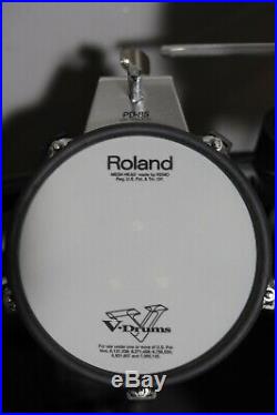 Roland TD-25KV V-Drums Electronic Drum Set Hi-Hat Stand & Drum Pedal Included